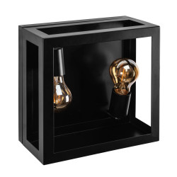 Stylowa Lampa APP1305-2W Czarna - Nowoczesne Oświetlenie dla Twojego Wnętrza