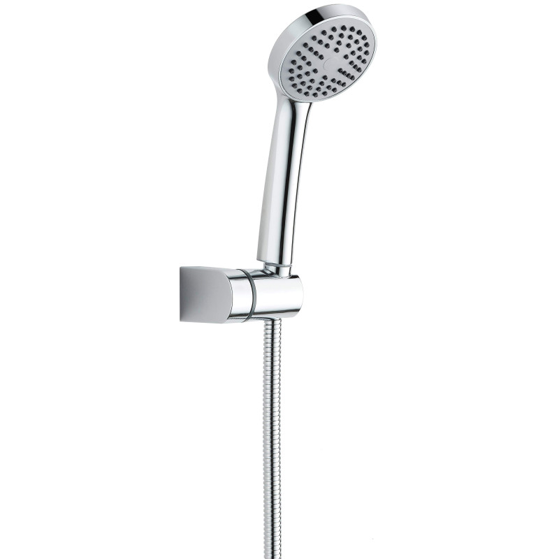 Elegancki Zestaw Prysznicowy z Chromowanym Wykończeniem - Wygoda i Styl w Twojej Łazience!