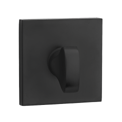 Kwadratowy Szyld WC Czarne 53x53 - Elegancja i Funkcjonalność w Twoim Wnętrzu