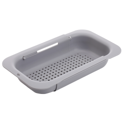 Rozsuwana Ociekarka do Zlewu, Szara, 2-letnia Gwarancja