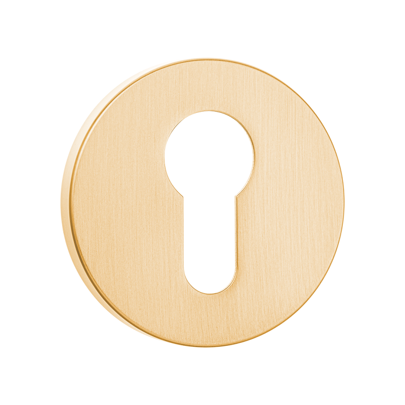 Elegancka Rozeta Okrągła Złota z Wkładką - Idealna Do Drzwi Wewnętrznych