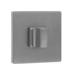 Elegancki Szyld Kwadratowy WC Satyna Mat - Znal dla Drzwi Wewnętrznych