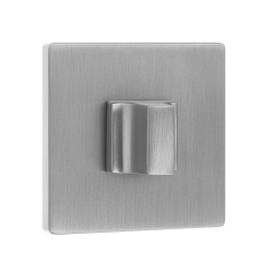 Elegancki Szyld WC Kwadratowy Chrom Mat - Solidność i Styl dla Twojego Wnętrza