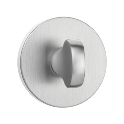 Elegancka Rozeta WC Okrągła Chrom Matowy - Idealna do Drzwi Wewnętrznych