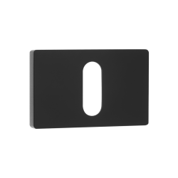 Kluczowa Rozeta Aluminiowa Czarnej Elegancji - Styl i Bezpieczeństwo dla Twojego Wnętrza