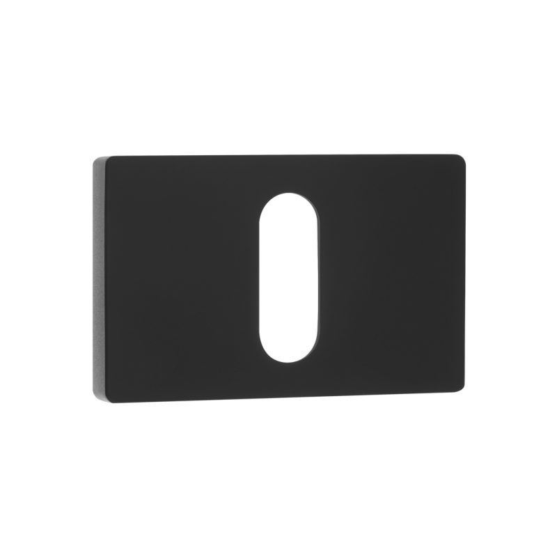 Kluczowa Rozeta Aluminiowa Czarnej Elegancji - Styl i Bezpieczeństwo dla Twojego Wnętrza