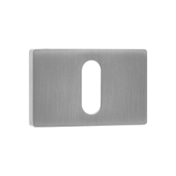 Chromowany Szyld Krótki z Kluczem - Elegancka Ochrona dla Drzwi Wewnętrznych