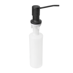 Elegancki Dozownik LIBRA: Czarny Granit, 320ml - Styl i Funkcjonalność w Twojej Kuchni!