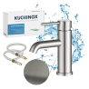 Kuchinox Noia noia bateria umywalkowa stojąca stal nierdzewna