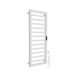 Brego Smart grzejnik łazienkowy elektryczny 115x50 cm, biały mat