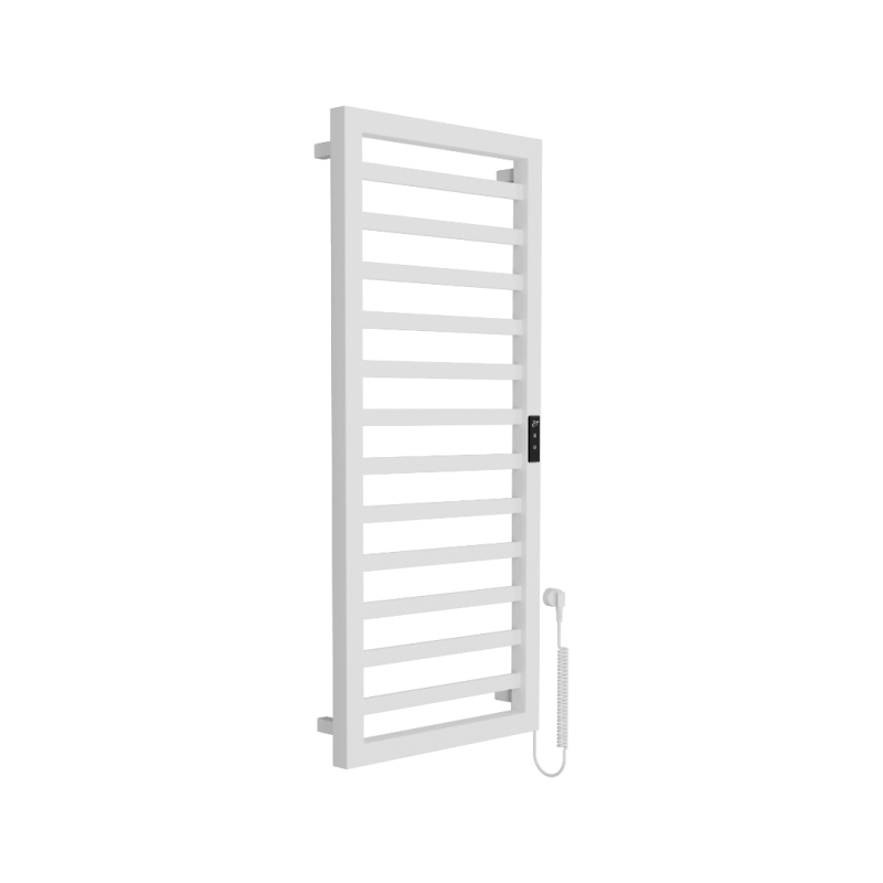 Brego Smart grzejnik łazienkowy elektryczny 115x50 cm, biały mat