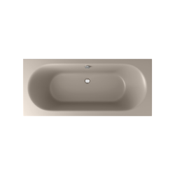 Oceana Wanna prostokątna 180x80 cm, cappucino mat