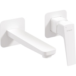 Deante Blur bateria umywalkowa podtynkowa bianco