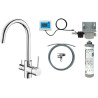 Bateria kuchenna z zestawem do filtracji wody