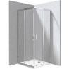 Kabina prysznicowa z brodzikiem kwadratowa - 90x90 cm