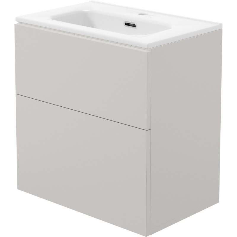 Szafka umywalkowa z umywalką - 60 cm