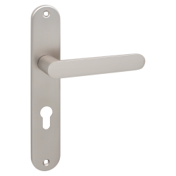 MALAGA klamka na szyldzie długim na wkładkę