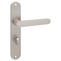 MALAGA klamka na szyldzie długim WC