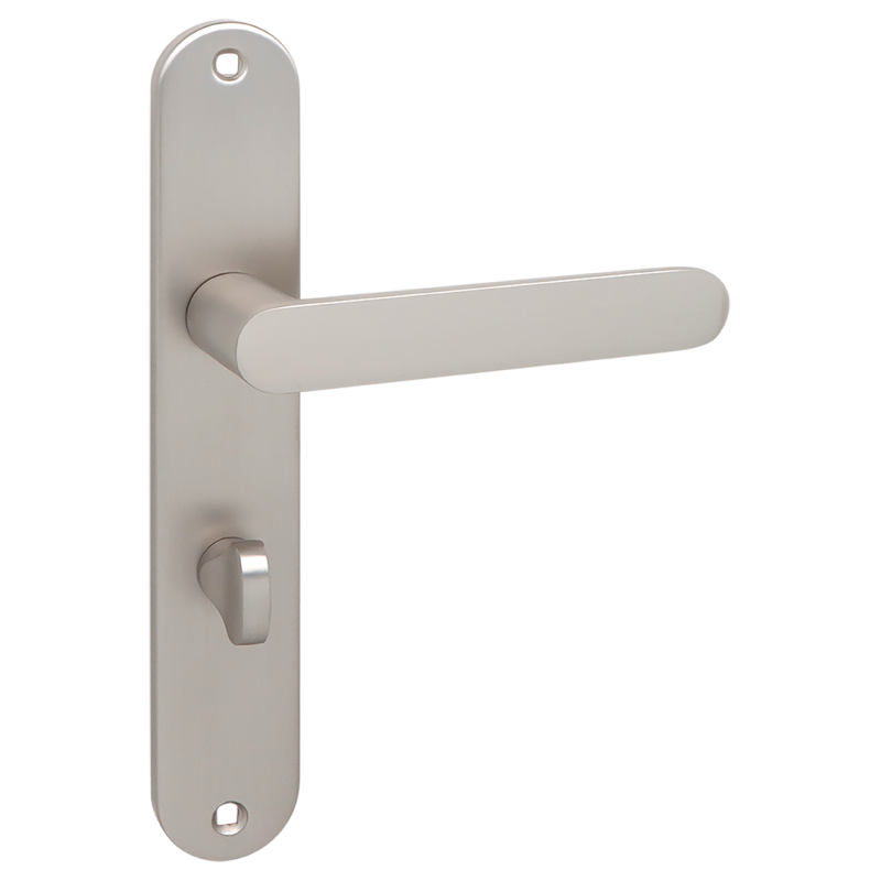 MALAGA klamka na szyldzie długim WC