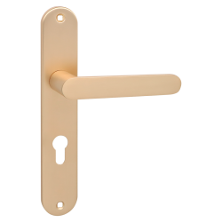 MALAGA klamka na szyldzie długim na wkładkę