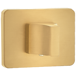 Szyld krótki prostokątny WC