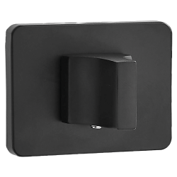 Szyld krótki prostokątny WC