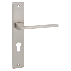 ZAMBIA klamka na szyldzie długim na wkładkę