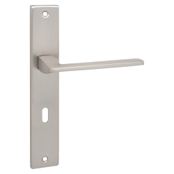 ZAMBIA klamka na szyldzie długim na klucz