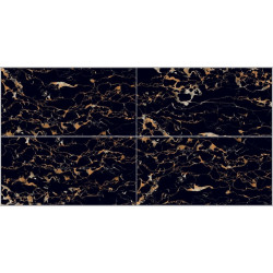 Płytka gresowa NOTTE BLACK HIGH GLOSSY 60x120 cm