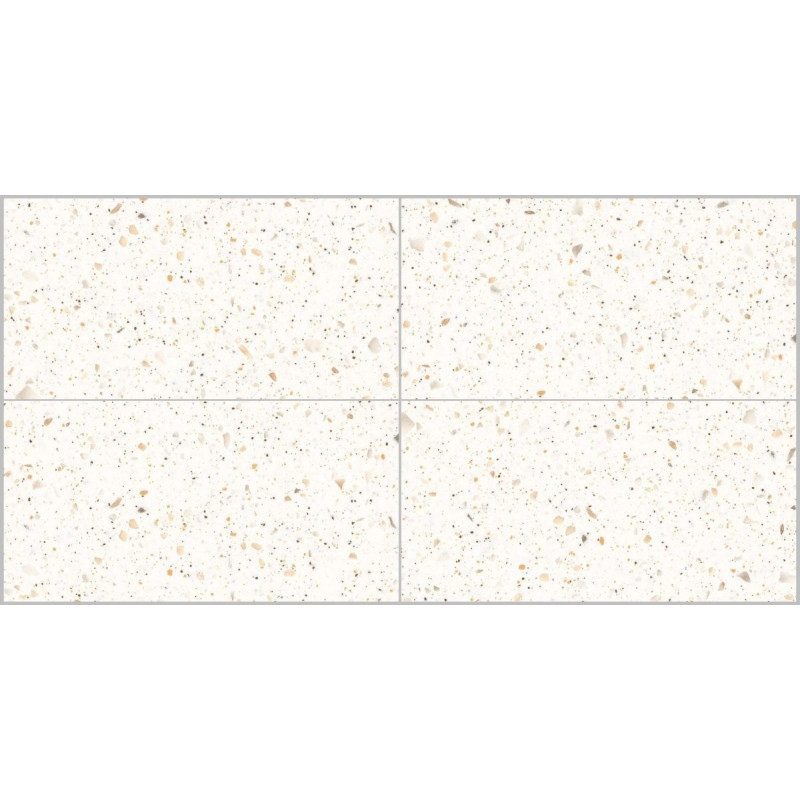 Płytka gresowa TERAZZO WHITE POLISHED 60x120 cm