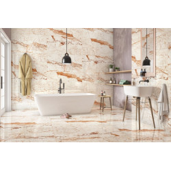 Wyprzedaż płytka gresowa MARMO ROSSO POLISHED 60x120 cm