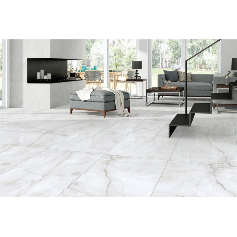 Płytka gresowa ONYX GREY POLISHED 60x120 cm