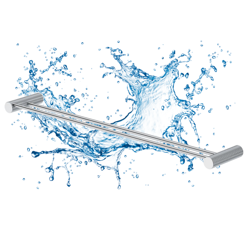 WIESZAK NA RĘCZNIK PODWÓJNY CHROM