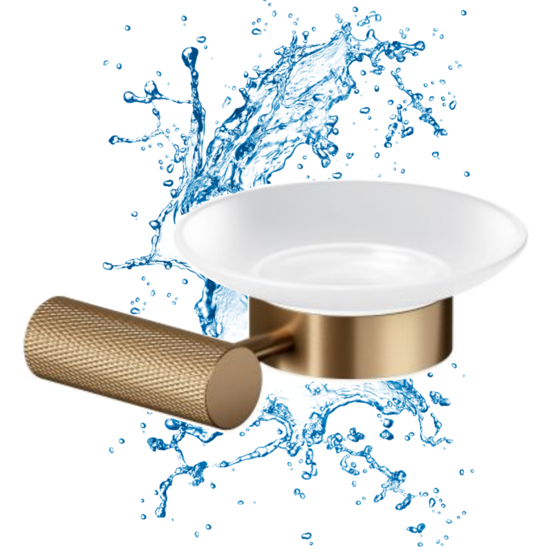 Cersanit Zen mydelniczka ścienna miedź szczotkowana S951-895