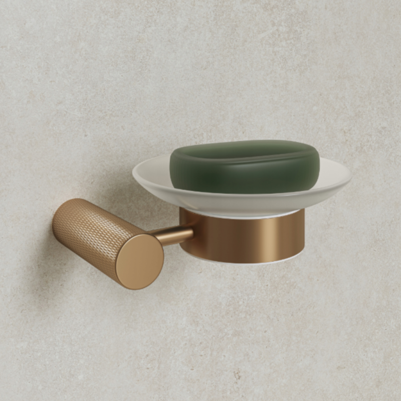 Cersanit Zen mydelniczka ścienna miedź szczotkowana S951-895