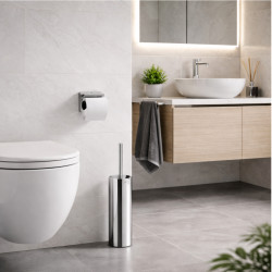 Cersanit Szczotka do WC stojąca chrom