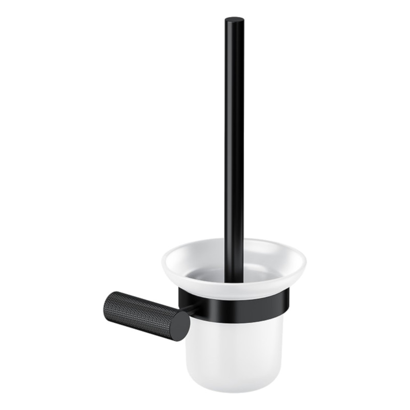 Cersanit Szczotka do WC ścienna czarna