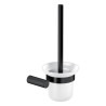 Cersanit Szczotka do WC ścienna czarna