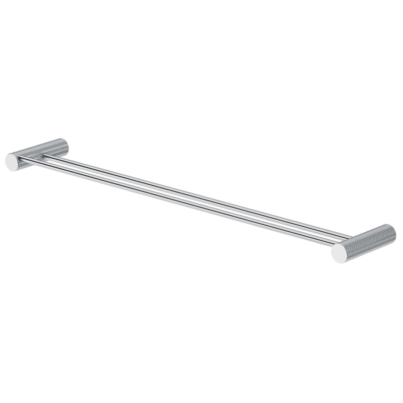 Cersanit Wieszak na ręcznik podwójny - Chrom