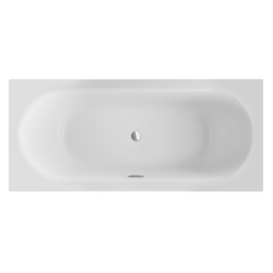 Besco Slim+ 170 prostokątna akrylowa z syfonem Slim W chromowanym