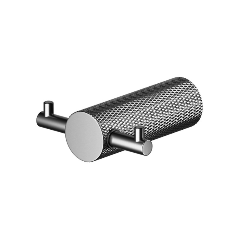 Cersanit haczyk podwójny gun metal