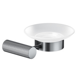 Cersanit Mydelniczka ścienna gun metal