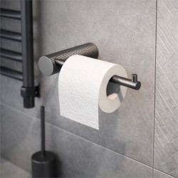 Cersanit Uchwyt na papier toaletowy gun metal
