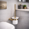 Cersanit Szczotka do WC ścienna miedź szczotkowana