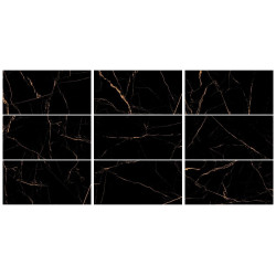 Płytka gresowa 60x120 Markinia Gold czarny gat. I