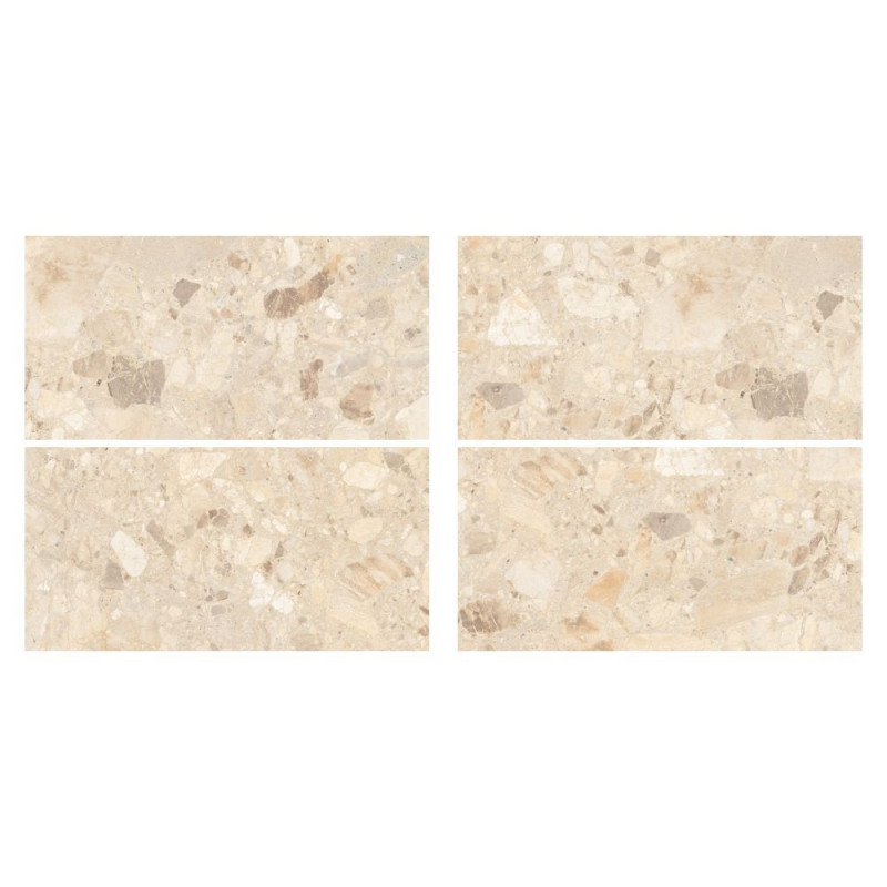 Płytka gresowa 60x120 Breccia Beige beżowy gat. I