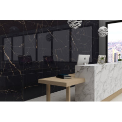 Płytka gresowa 60x60 Markinia Gold czarny gat. I