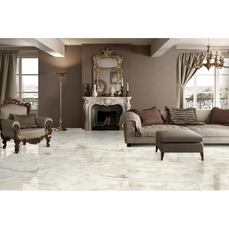 Płytka gresowa 60x120 Onyx Sand beżowy gat. I