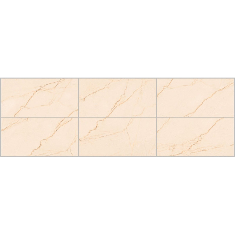 Płytka gresowa 60x120 Mercedario Crema Matt Carving beżowy gat. I