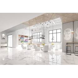 Płytka gresowa 60x60 Statuario Soft biały gat. I